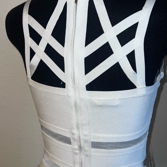 Bebé Mesh & Cage bandage dress - Picture 6 of 13